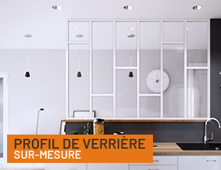 Profils de verrière sur-mesure